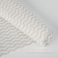 Onda cinza lenços impressos biodegradáveis ​​de tecido não tecido
